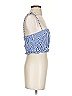 MDS Stripes Blue Sleeveless Blouse Size 0 - photo 4