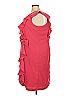 Roaman's 100% Polyester Pink Red Cocktail Dress Size 24 - photo 4