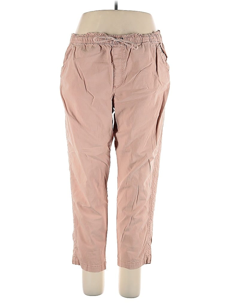 Pre-owned Sonoma Goods For Life Casual Pants In Brown