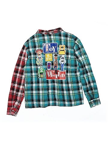 Disney Long Sleeve Button-Down Shirt (view 2)
