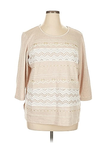 Alfred Dunner 3/4 Sleeve T-Shirt (view 1)