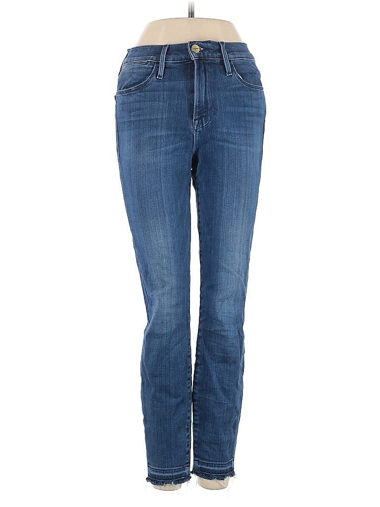 Pre-owned Frame Jeans In Blue