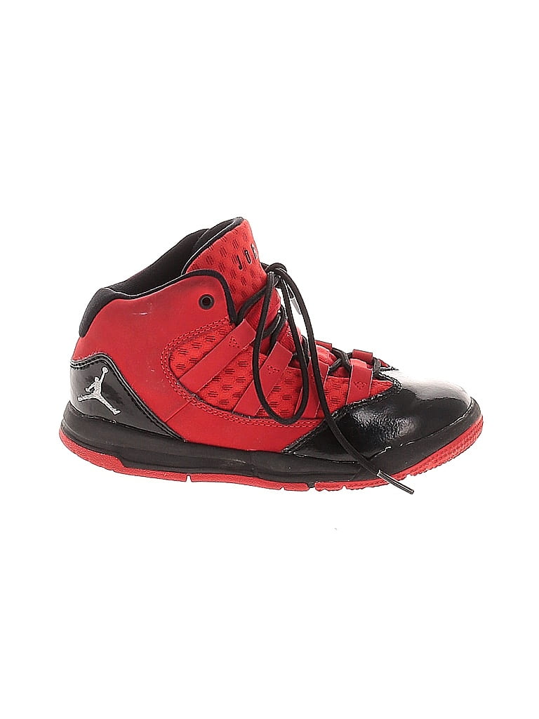 Air Jordan Graphic Red Sneakers Size 12 (kids, wide) - photo 1