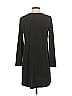 Veronica M. Solid Black Casual Dress Size S - photo 2
