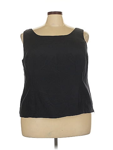Dana Buchman Sleeveless Silk Top (view 1)