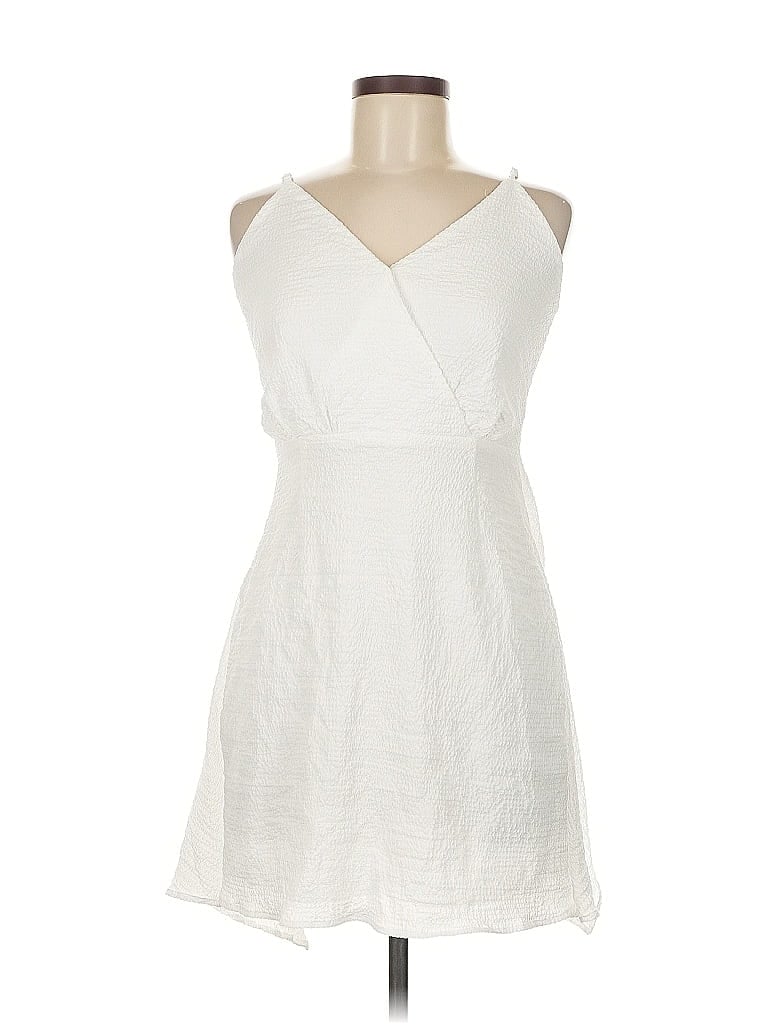 Pre-owned Shein Casual Dress In White