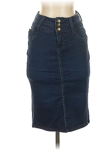 Boom Boom Jeans Denim Skirt (view 1)