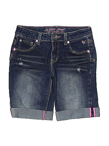 Justice Denim Shorts (view 1)