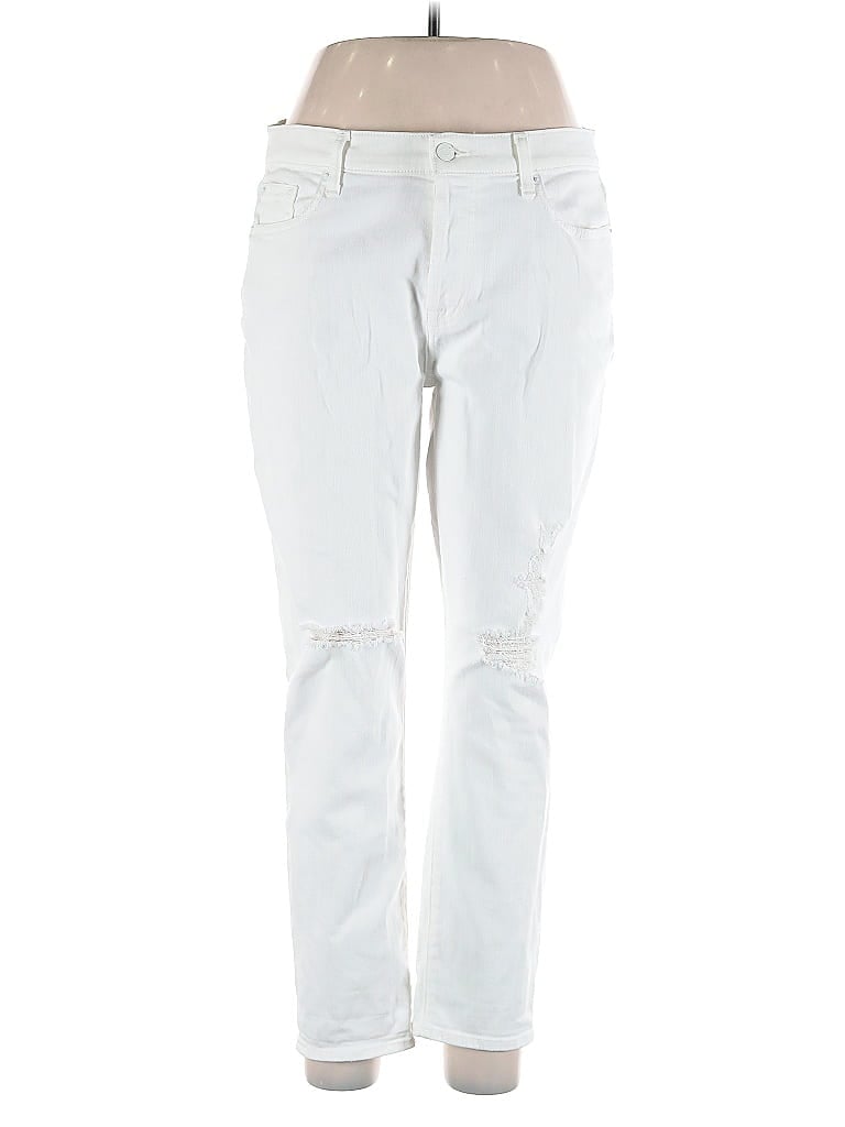 Pre-owned 7 For All Mankind Jeans In White