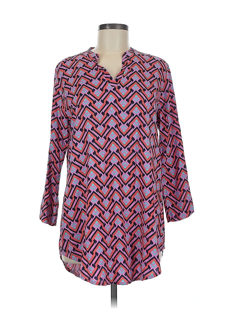 Escapada 3/4 Sleeve Blouse In Red