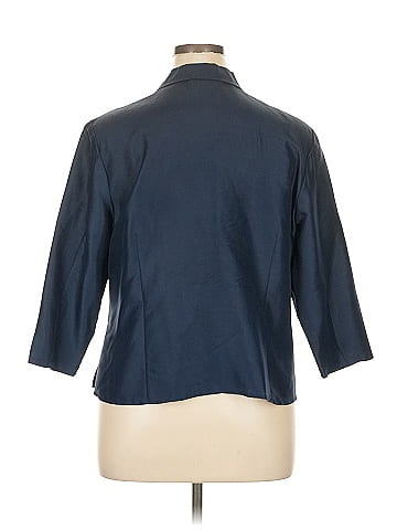 Amanda Smith 3/4 Sleeve Silk Top (view 2)
