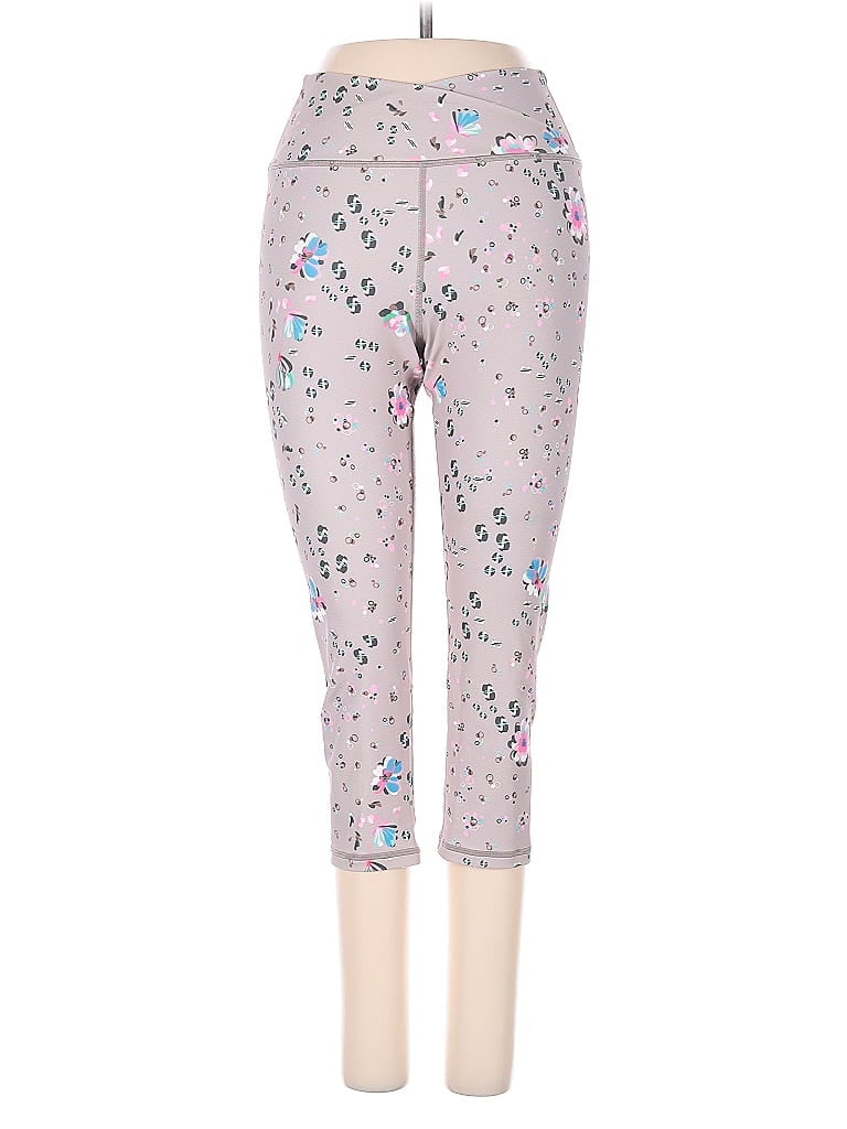 Becca Graphic Pink Active Pants Size S - photo 1