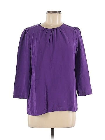 Tegan 3/4 Sleeve Silk Top (view 1)