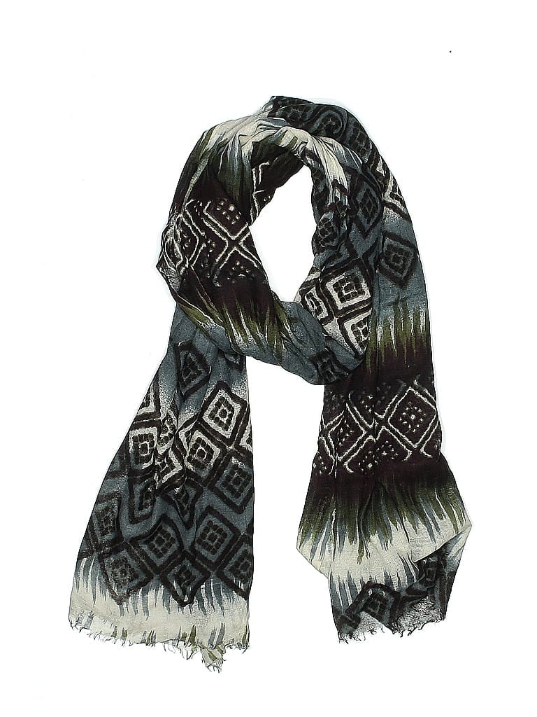 Pre-owned Barneys New York Scarf In Blue