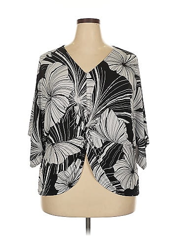 Bold Elements 3/4 Sleeve Blouse (view 1)