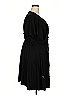 White Birch Solid Black Casual Dress Size 3X - photo 3
