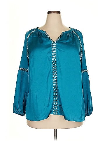INC International Concepts 3/4 Sleeve Blouse (view 1)