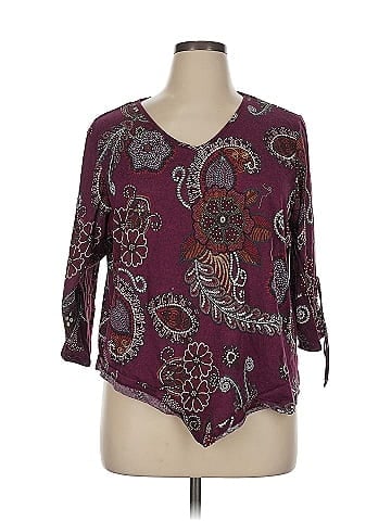Alfred Dunner 3/4 Sleeve Blouse (view 1)