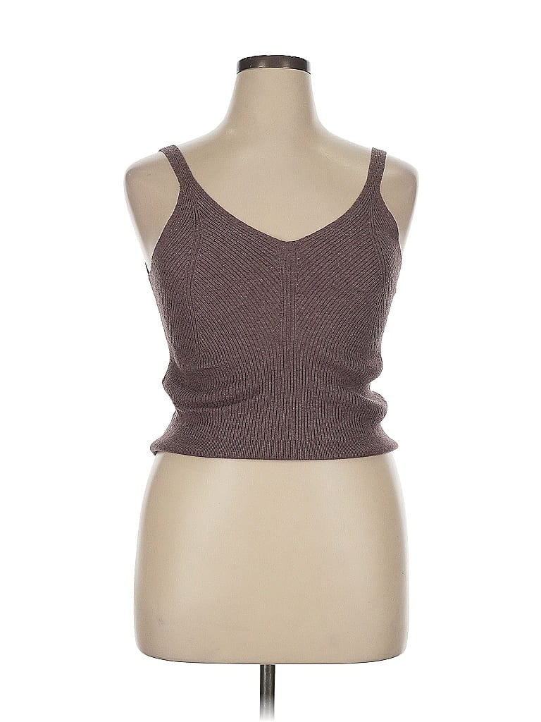 A New Day Brown Tank Top Size XL - photo 1