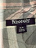Roaman's 100% Cotton Plaid Gray 3/4 Sleeve Button-Down Shirt Size 26 - photo 7