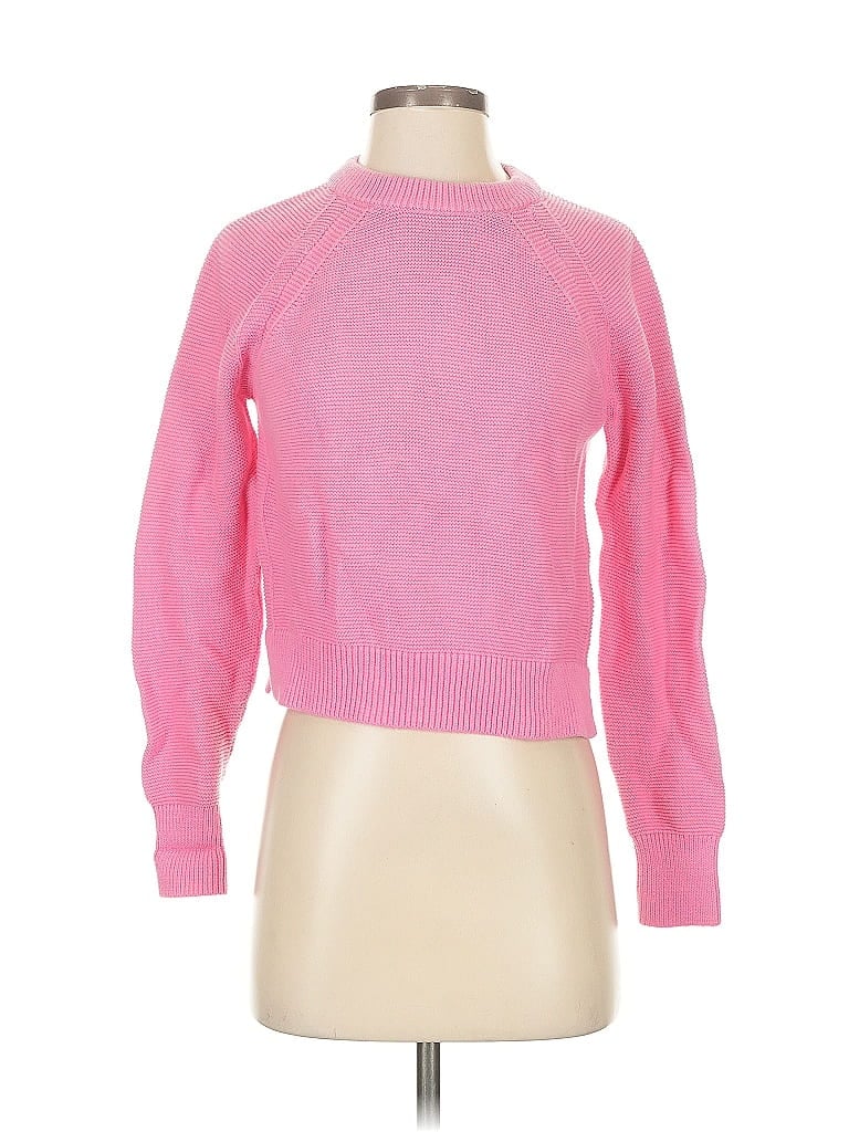Pre-owned French Connection Pullover Sweater In Pink