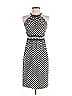 Max Studio Houndstooth Black Cocktail Dress Size XXS (estimated) - photo 1