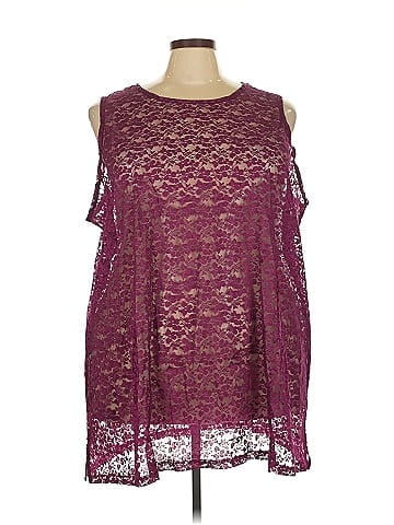 LOGO by Lori Goldstein Sleeveless Blouse (view 1)