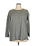 Catherines 100% Cotton Gray Cardigan Size 0X - photo 1