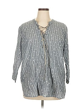 Johnny Was 3/4 Sleeve Blouse