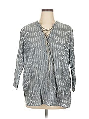 Johnny Was 3/4 Sleeve Blouse
