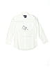 Wrangler Jeans Co Solid Ivory White Long Sleeve Button-Down Shirt Size S (kids) - photo 1