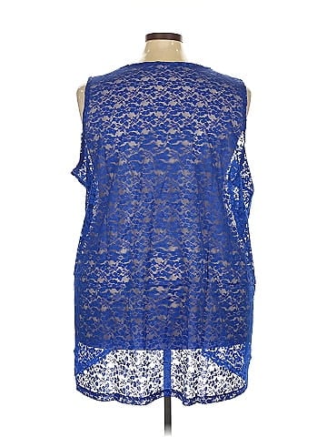 LOGO by Lori Goldstein Sleeveless Blouse (view 2)