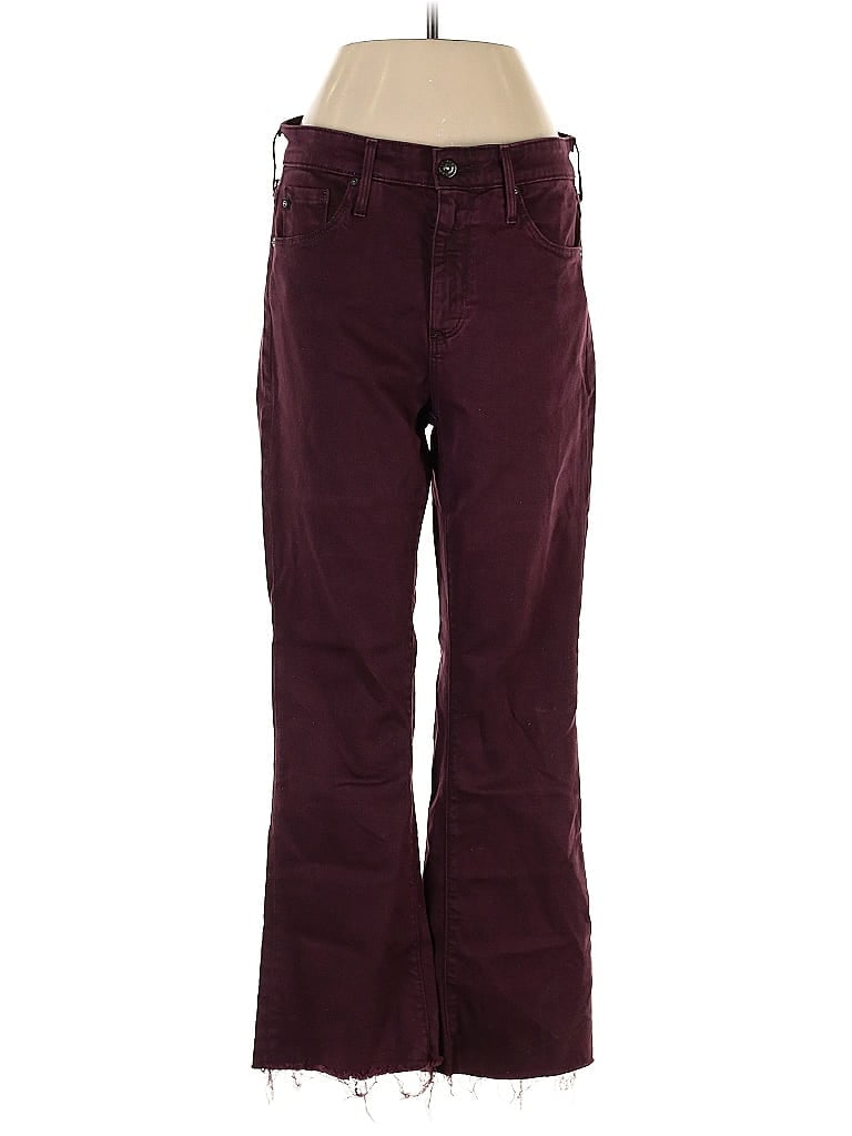 AG Burgundy Jeans Size 27 waist - photo 1