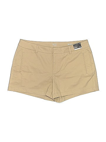 a.n.a. A New Approach Khaki Shorts (view 1)