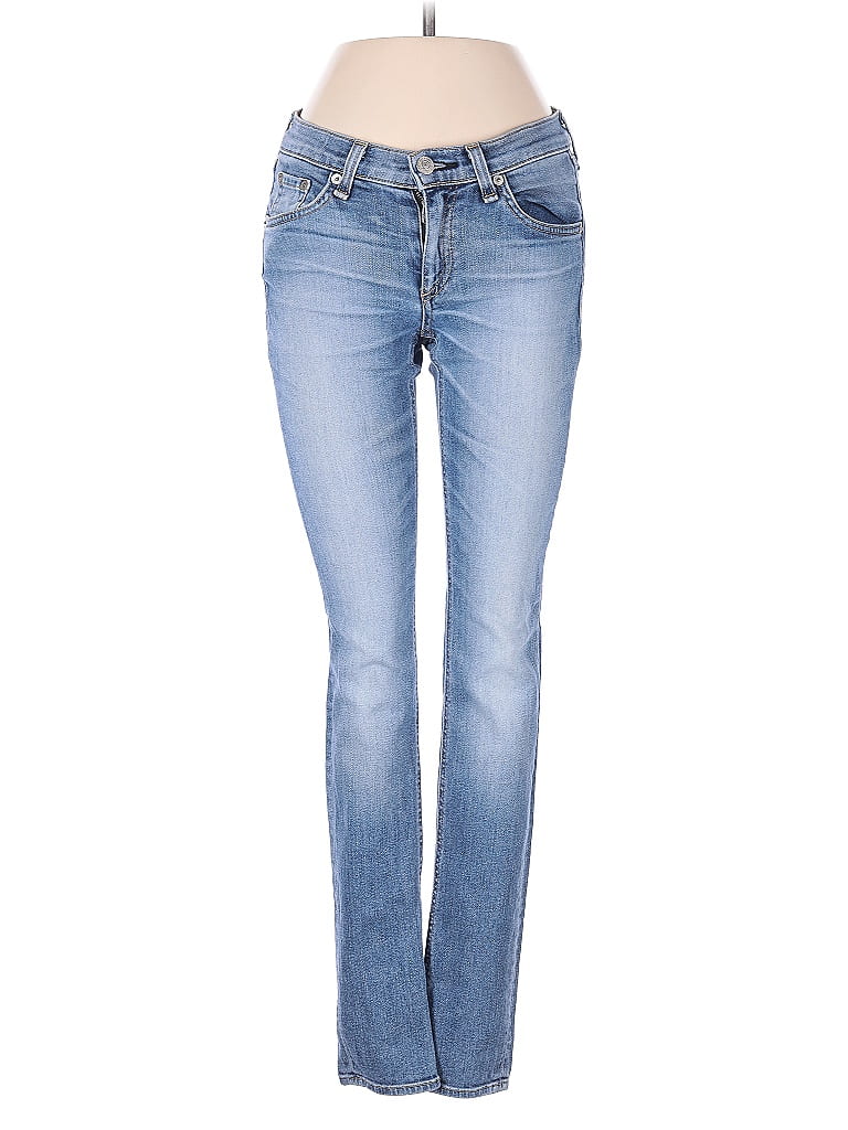 Rag & Bone/JEAN Hearts Blue Jeans Size 24 waist - photo 1