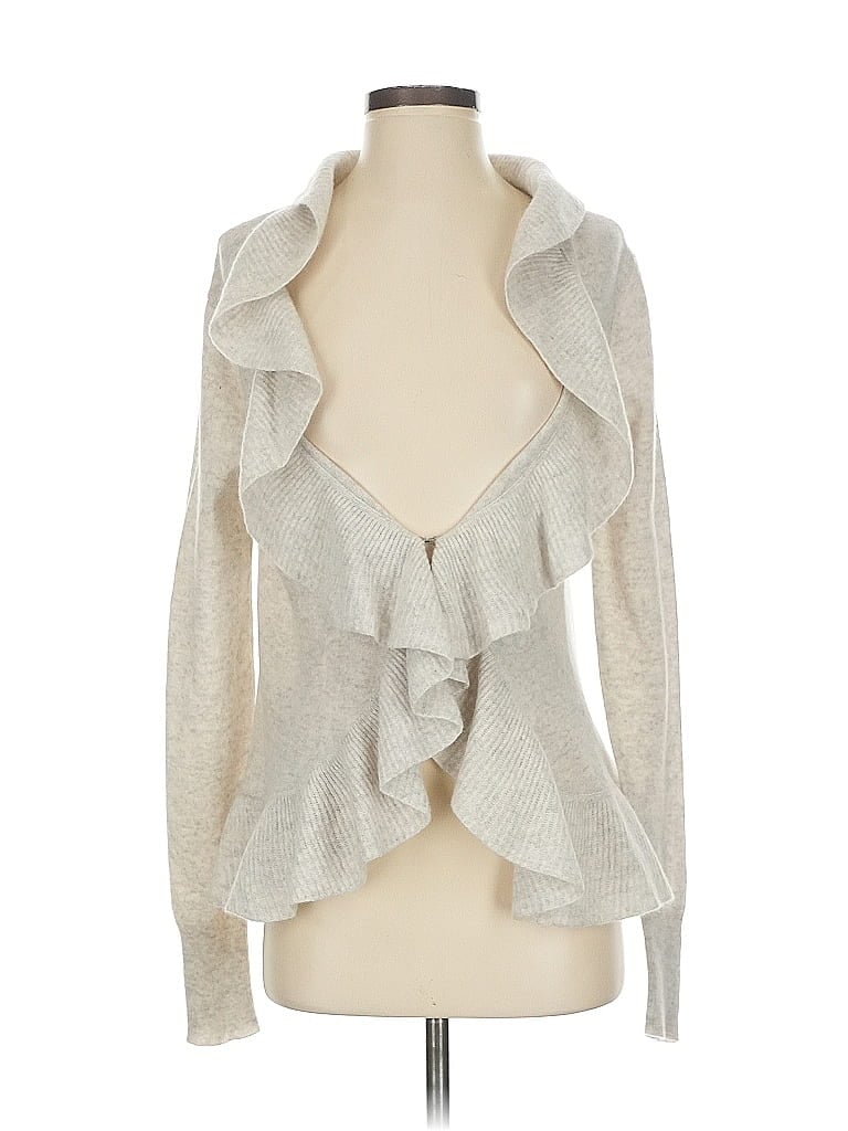 Sofia Cashmere 100% Cashmere Gray Jacket Size S - photo 1