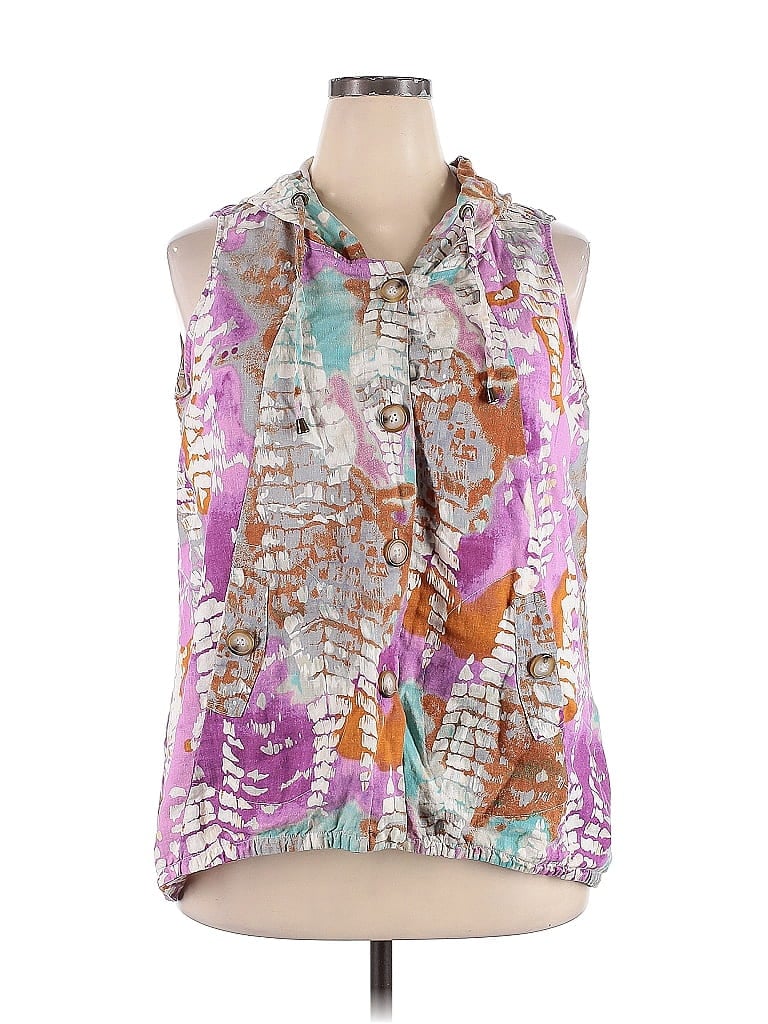 For Cynthia Purple Vest Size 1X - photo 1