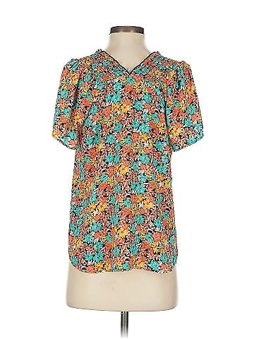 Pleione Short Sleeve Blouse (view 2)