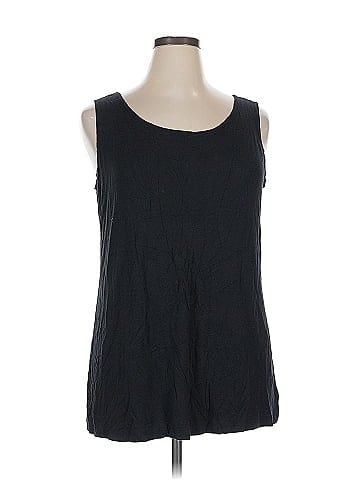 LOGO by Lori Goldstein Sleeveless Top (view 1)