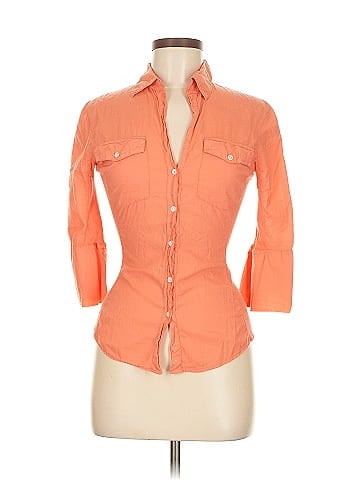 James Perse 3/4 Sleeve Button-Down Shirt (view 1)