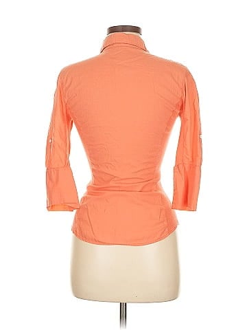 James Perse 3/4 Sleeve Button-Down Shirt (view 2)