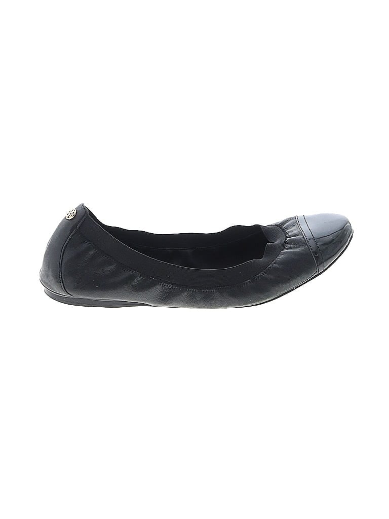 Tory Burch Black Flats Size 10 1/2 - photo 1