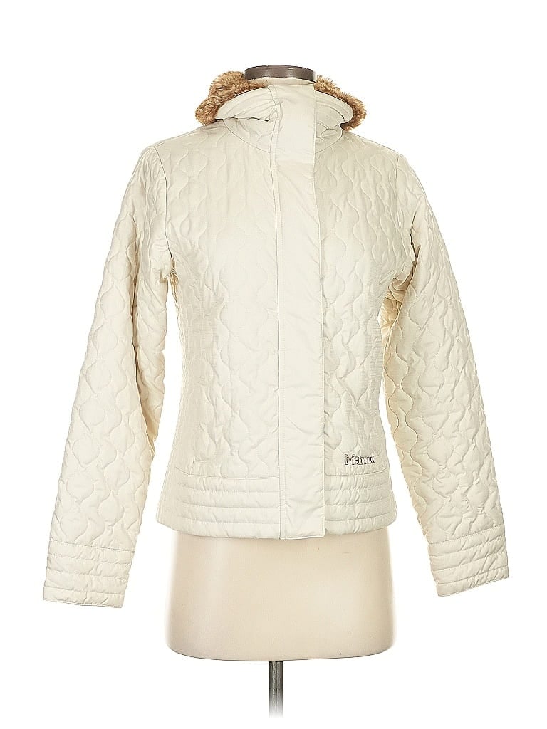Marmot 100% Polyester Ivory Jacket Size S - photo 1