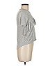 Zara W&B Collection Gray Short Sleeve Top Size S - photo 4