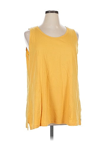 LOGO by Lori Goldstein Sleeveless T-Shirt (view 1)