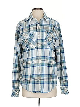 Rvca Long Sleeve Button Down Shirt
