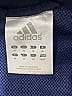 Adidas 100% Nylon Blue Track Jacket Size M - photo 3