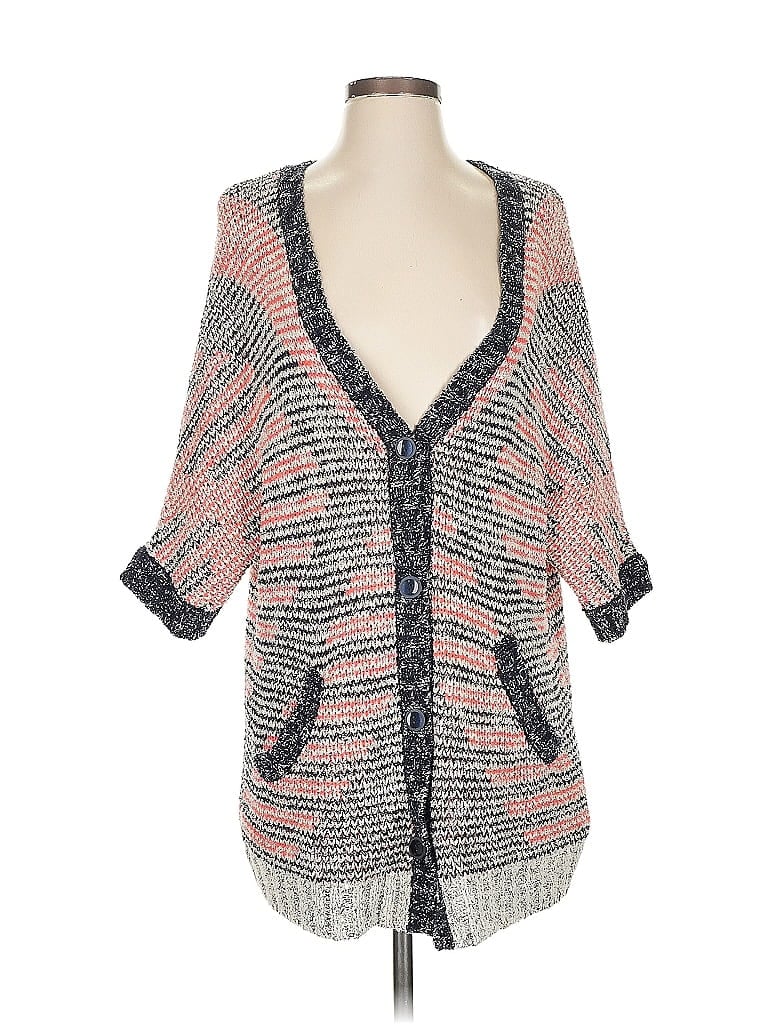 Pre-owned Moth Cardigan Sweater In Pink