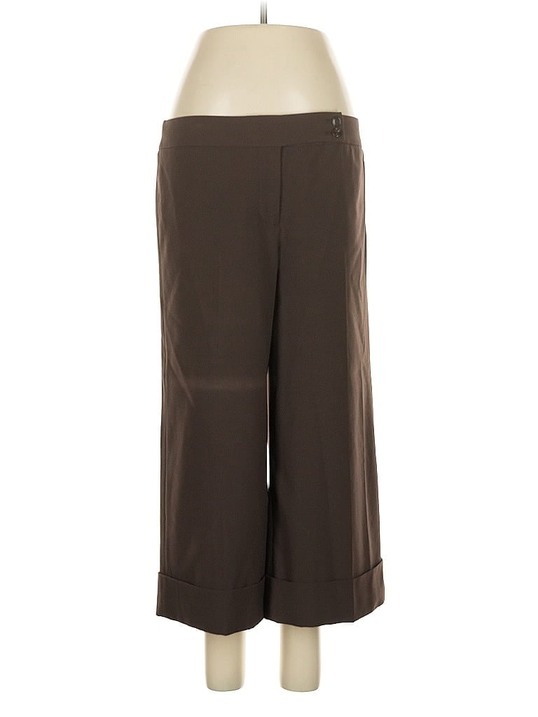 Pre-owned Ann Taylor Factory Dress Pants In Brown