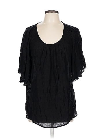 Christopher & Banks Short Sleeve Blouse (view 1)